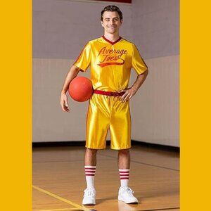 Dodgeball Average Joe's Underdog Cosplay/Halloween Costume XL